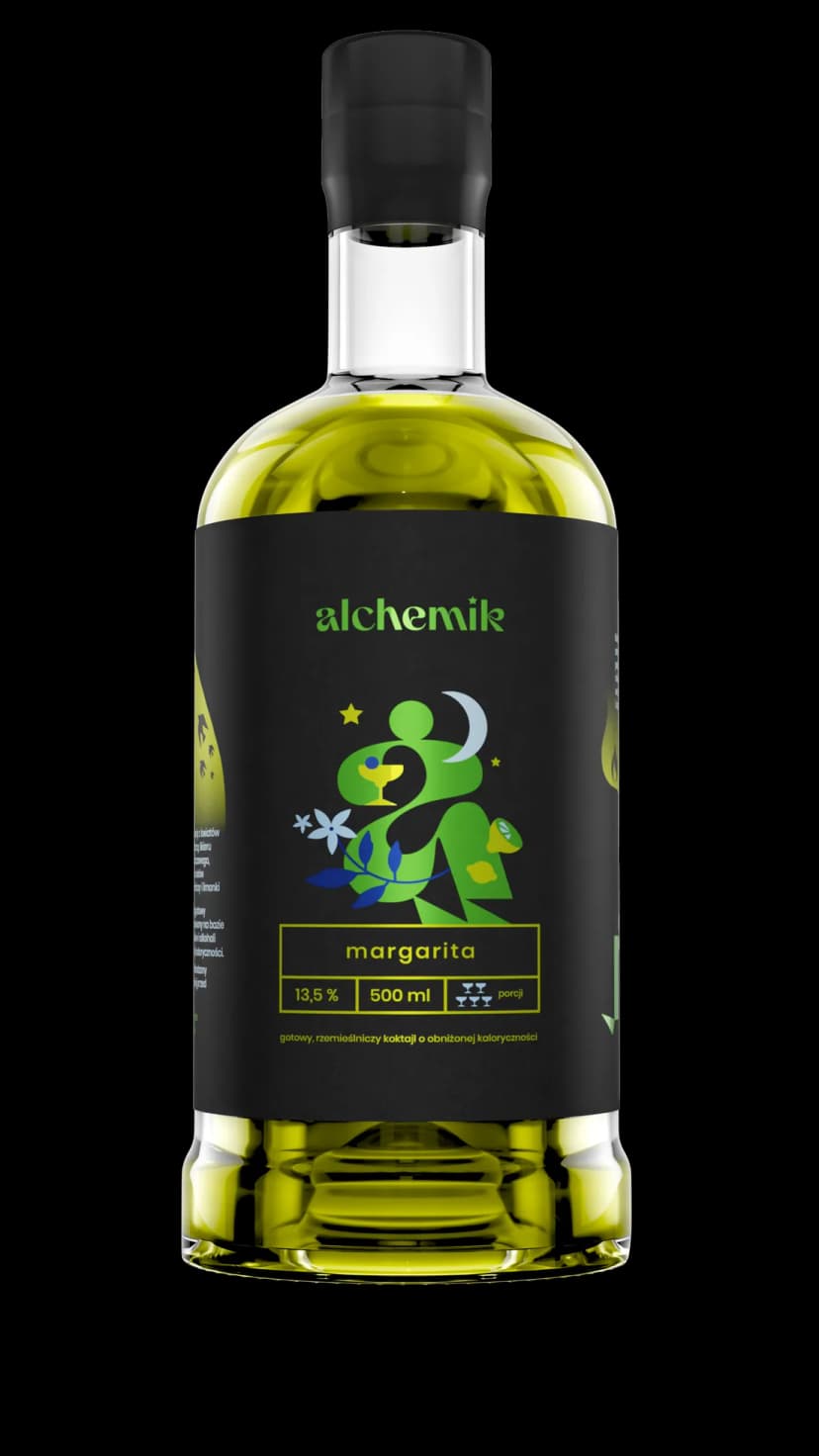 Butelka koktajlu Margarita RTD Alchemik